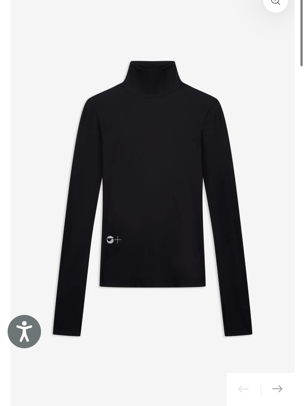 Coperni C+ Black Long Sleeve Regeneration Top